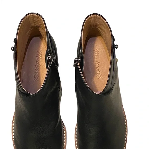 Madewell Kelci black leather boot size 7.5. - Picture 3 of 5